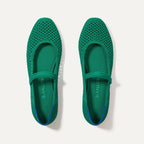 The Square Mary Jane - Clover Mesh