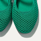 The Square Mary Jane - Clover Mesh
