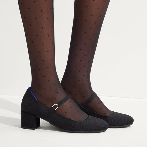 The Mary Jane Heel - Black