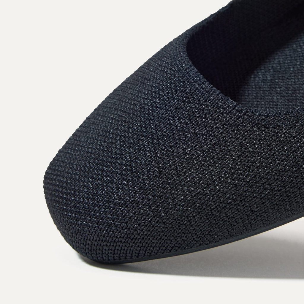 The Max Square Mary Jane - Black