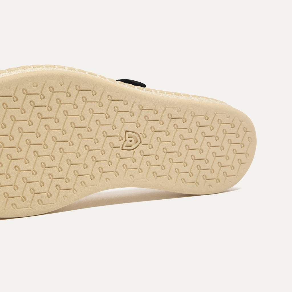 The Espadrille Mary Jane - Black