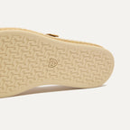 The Espadrille Mary Jane - Metallic Golden Sun