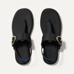 The T¨CStrap Sandal - Black