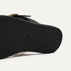The T¨CStrap Sandal - Black