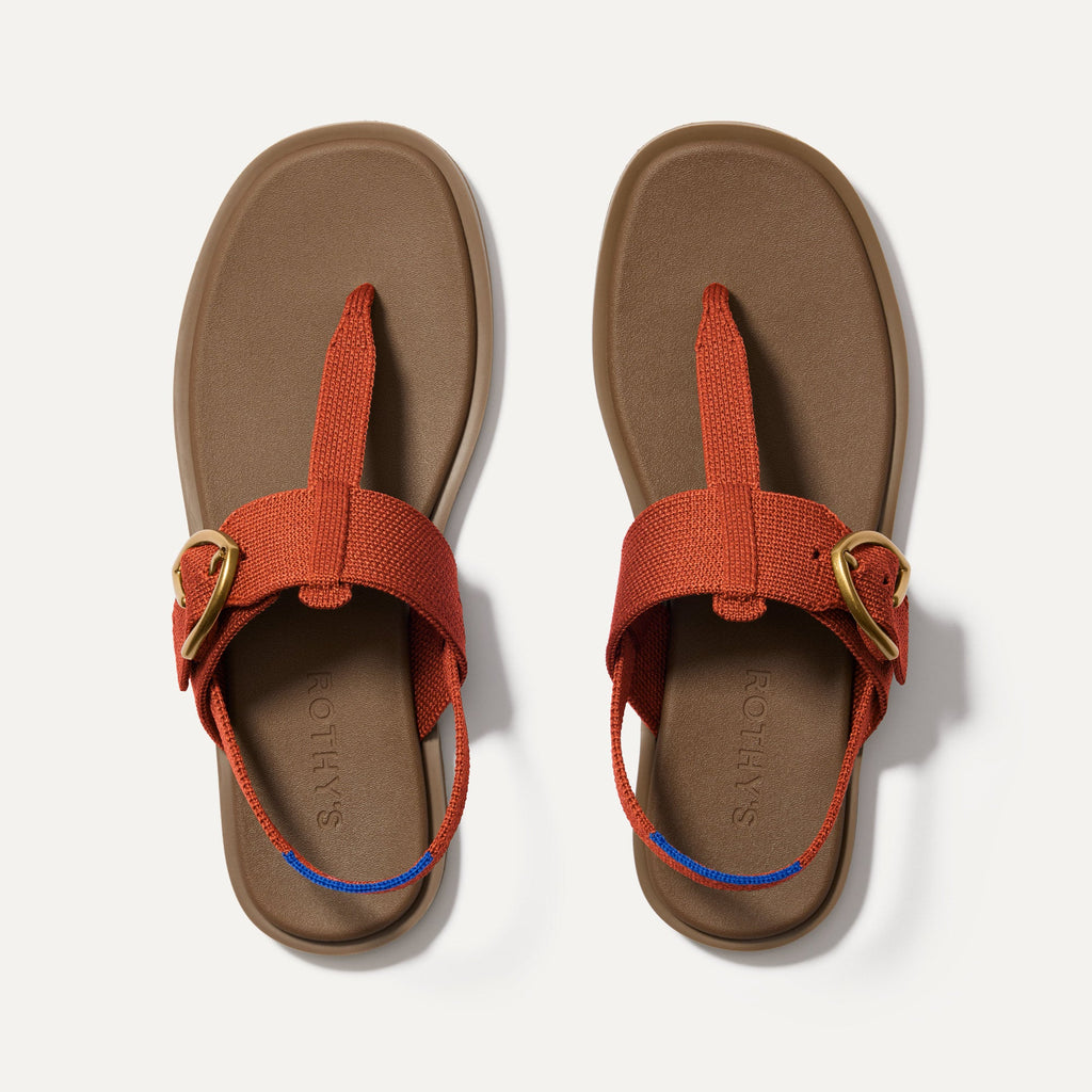 The T¨CStrap Sandal - Brick