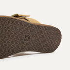 The T¨CStrap Sandal - Metallic Golden Sun