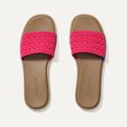 The Slide Sandal - Rouge Crochet