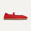 The Cruiser Mary Jane - Poppy Raffia-Knit