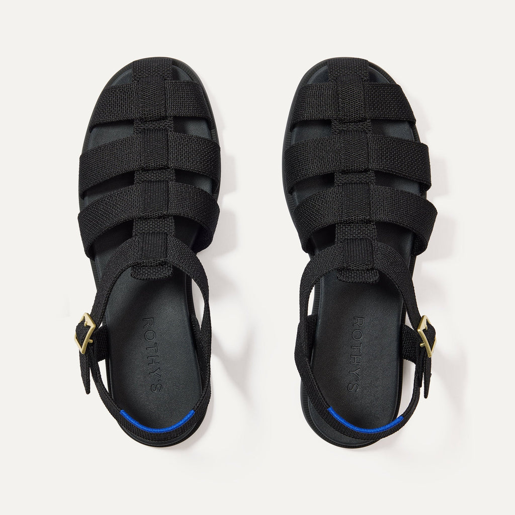 The Fisherman Sandal - Black