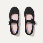 The Kids Tux Bow Mary Jane - Black