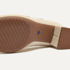 The Double Buckle Mary Jane Heel - Conch