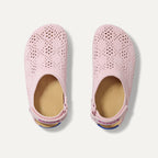 The Kids Clog - Pink Crochet