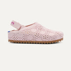 The Kids Clog - Pink Crochet