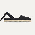 The D'Orsay Espadrille - Black