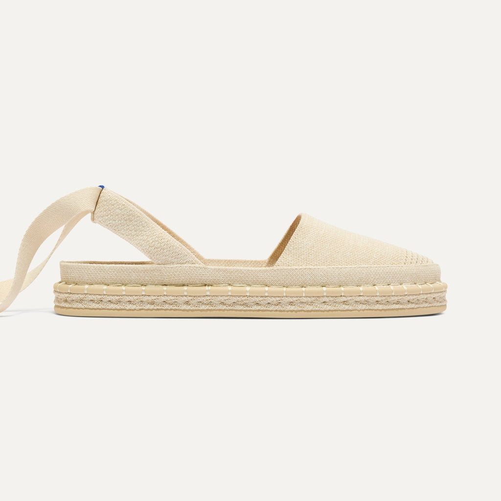 The D'Orsay Espadrille - Seashell