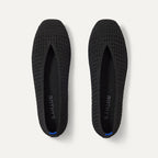 The Max Square Ballerina - Black Mesh