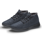 Men's Wool Runner-up Mizzles - Natural Black (Natural Black Sole)