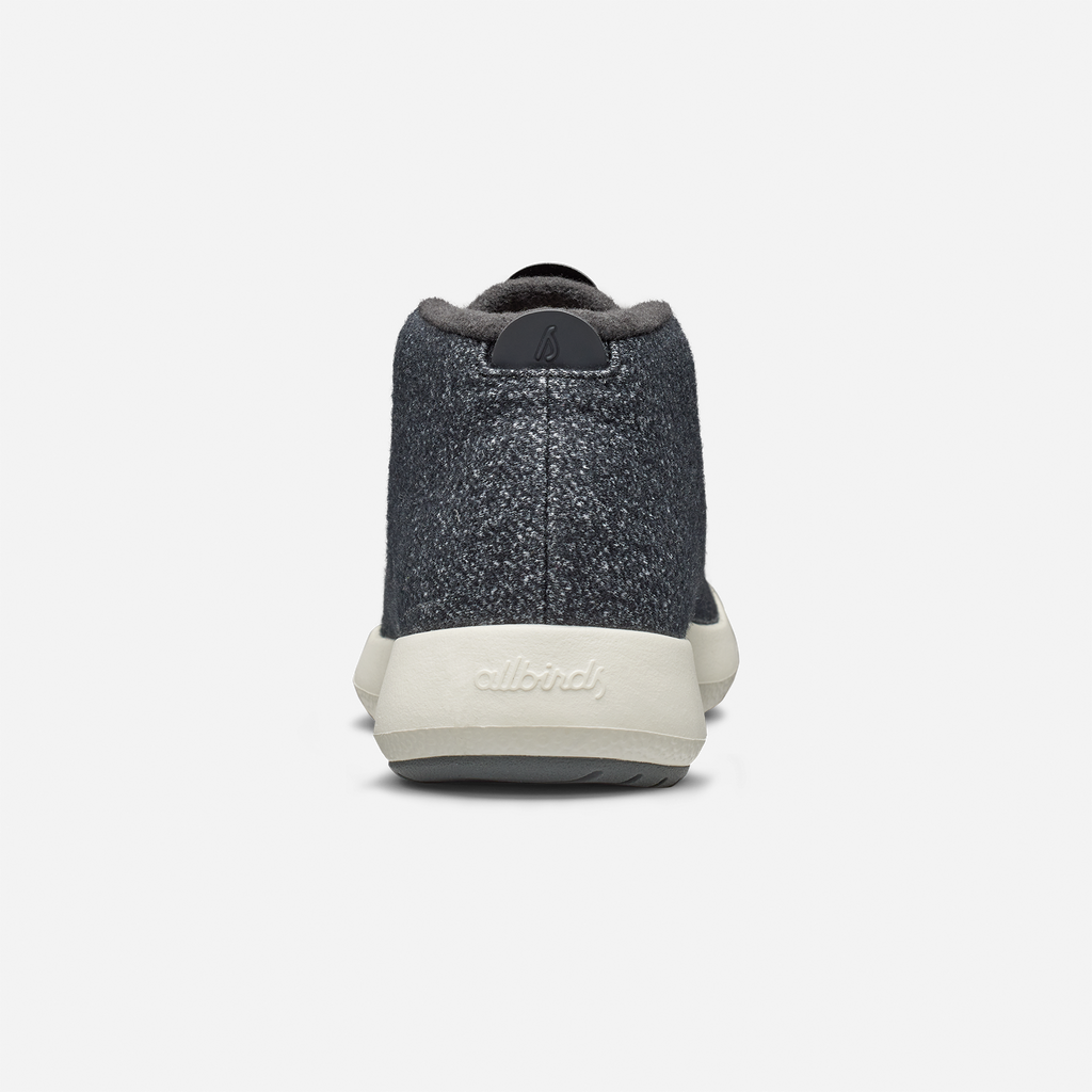 Men's Wool Runner-up Mizzle - Dark Grey (Natural White Sole)