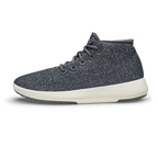Women's Wool Runner-up Mizzle - Dark Grey (Natural White Sole)