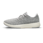 Women's Wool Runner Mizzle - Light Grey (Natural White Sole)