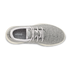 Women's Wool Runner Mizzle - Light Grey (Natural White Sole)