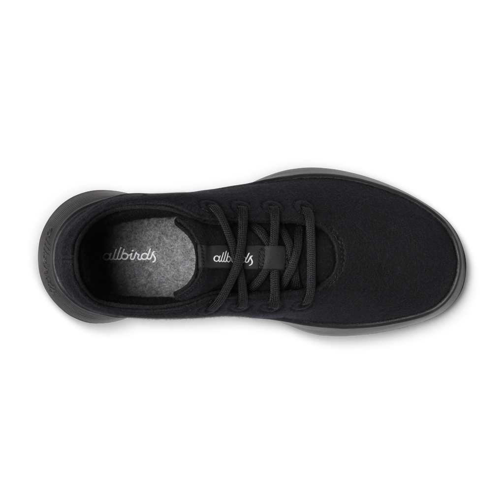 Men's Wool Runner Go - Natural Black (Natural Black Sole)