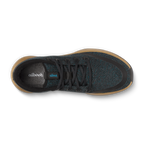 Men's Runner-Up Protect - Natural Black/Chasm Teal (Stony Beige Sole)