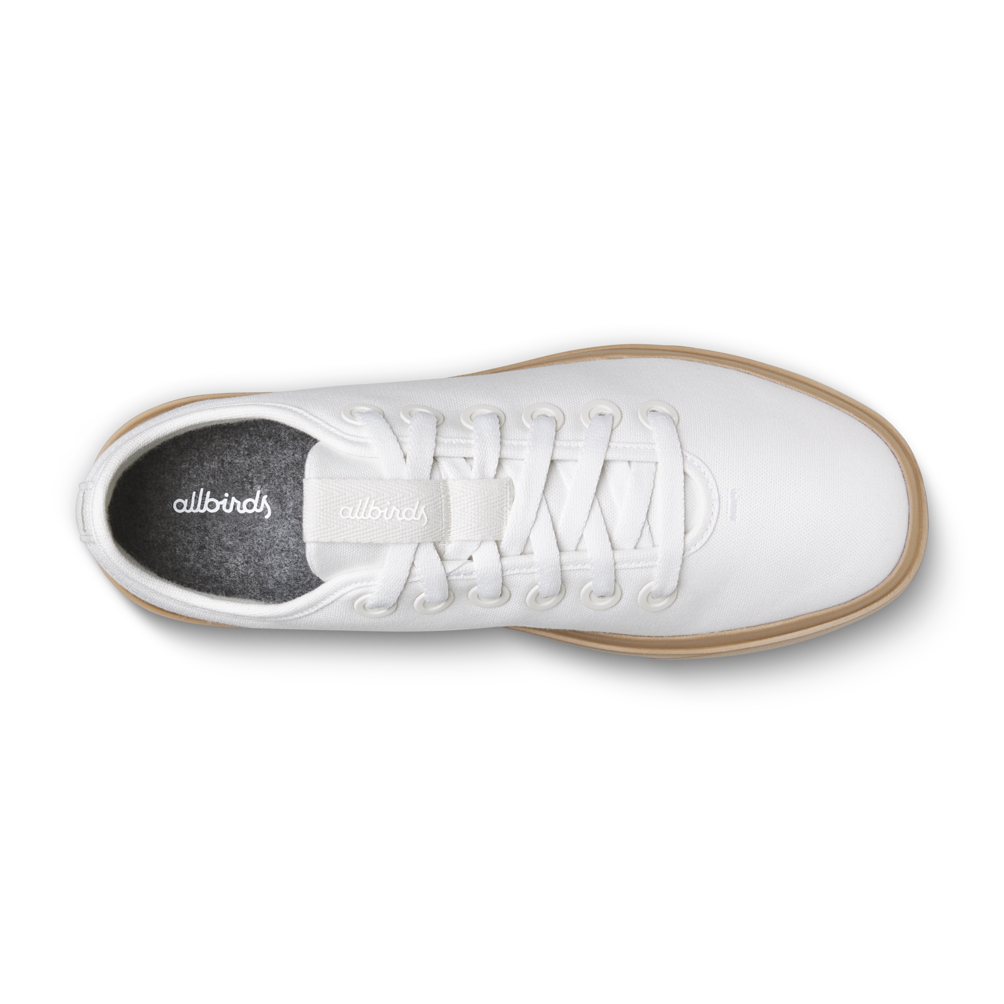 Women's Canvas Piper - Blizzard (Bark Brown Sole)