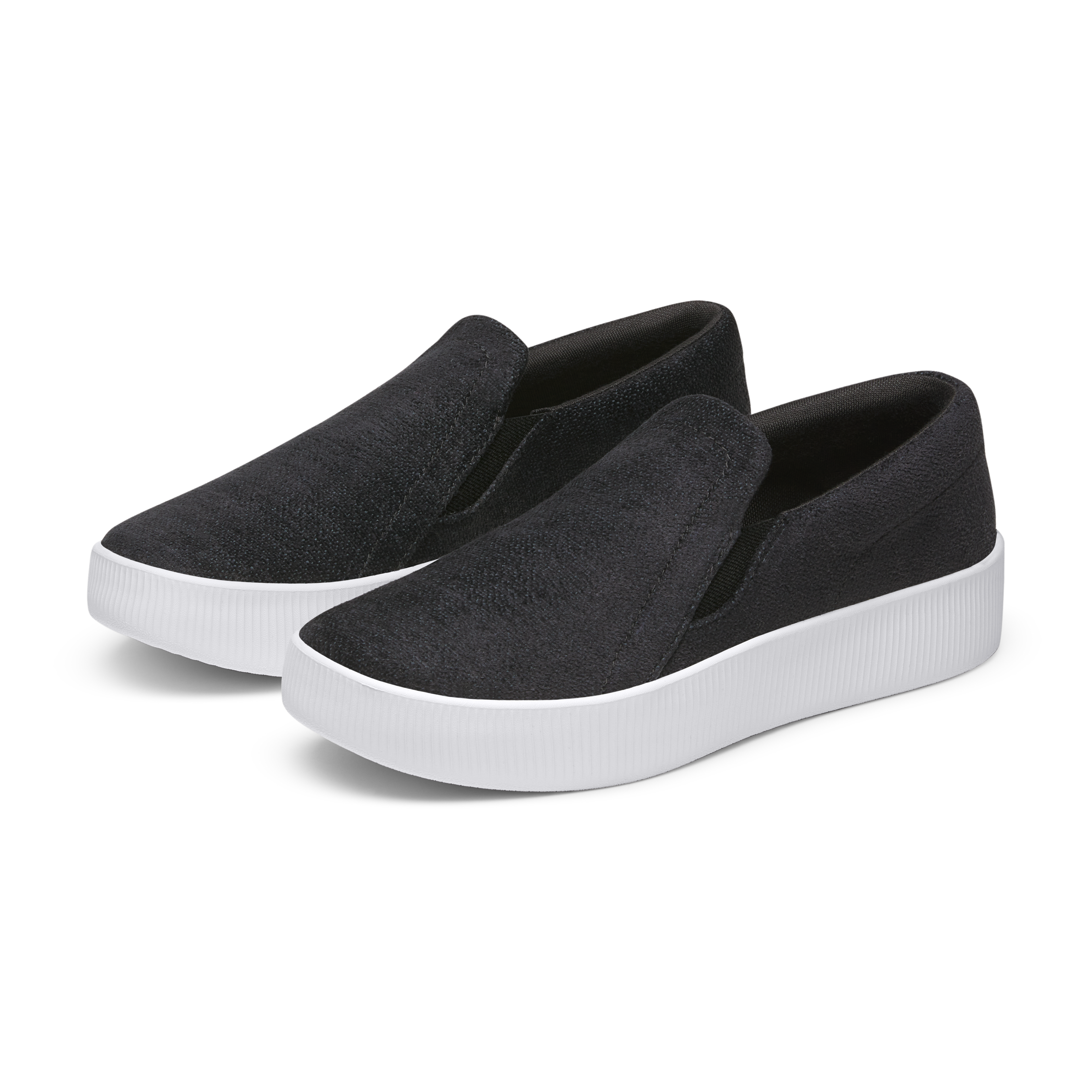 Women's Lounger Lift Velvet - Dark Grey (Blizzard Sole)