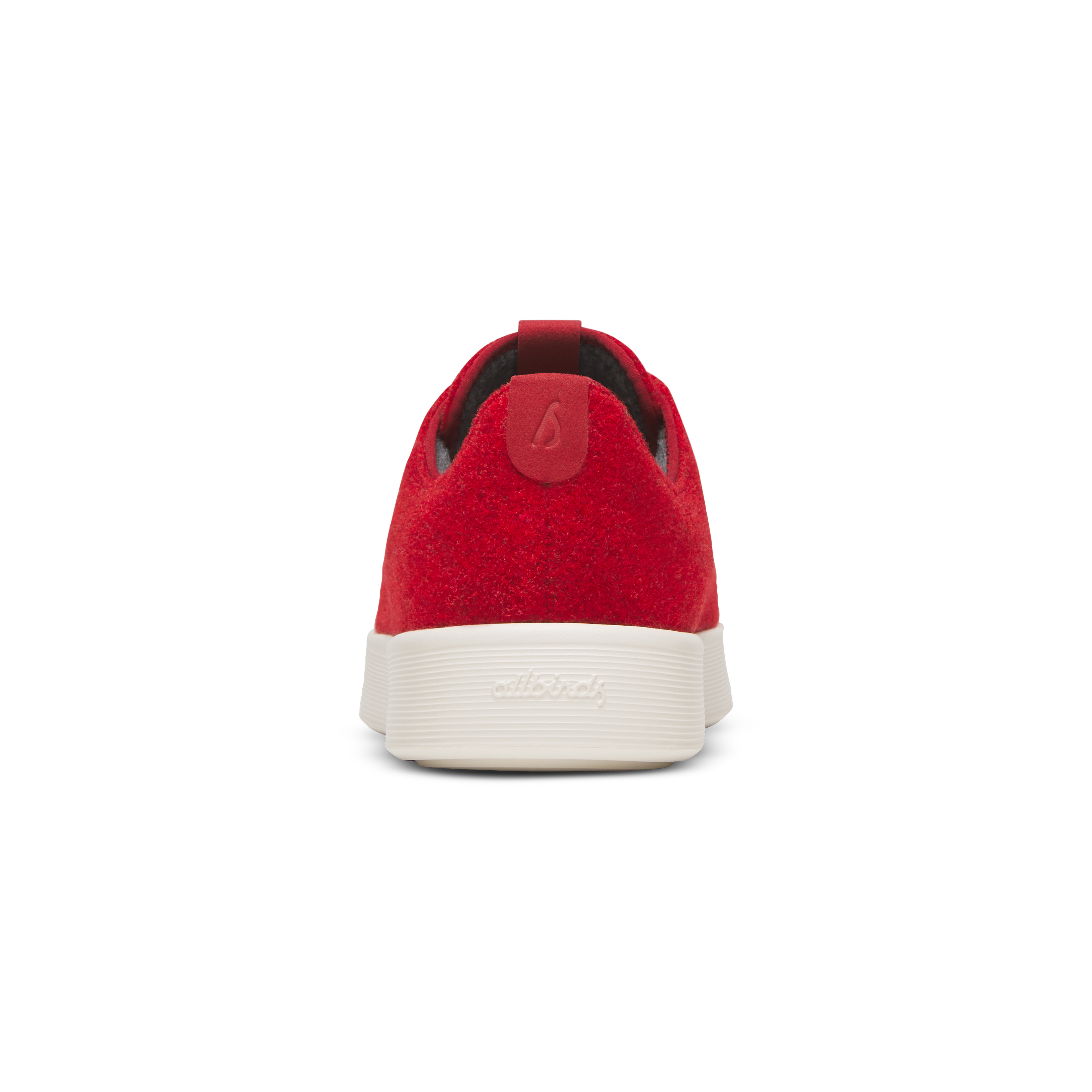 Men's Wool Cruiser - Poppy Red (Natural White Sole)