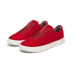 Men's Wool Cruiser - Poppy Red (Natural White Sole)