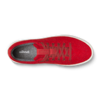 Men's Wool Cruiser - Poppy Red (Natural White Sole)