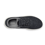 Women's Wool Runner Mizzles - Dark Grey (Natural White Sole)