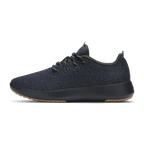Women's Wool Runner-up Mizzle - Natural Black (Rugged Khaki Sole)