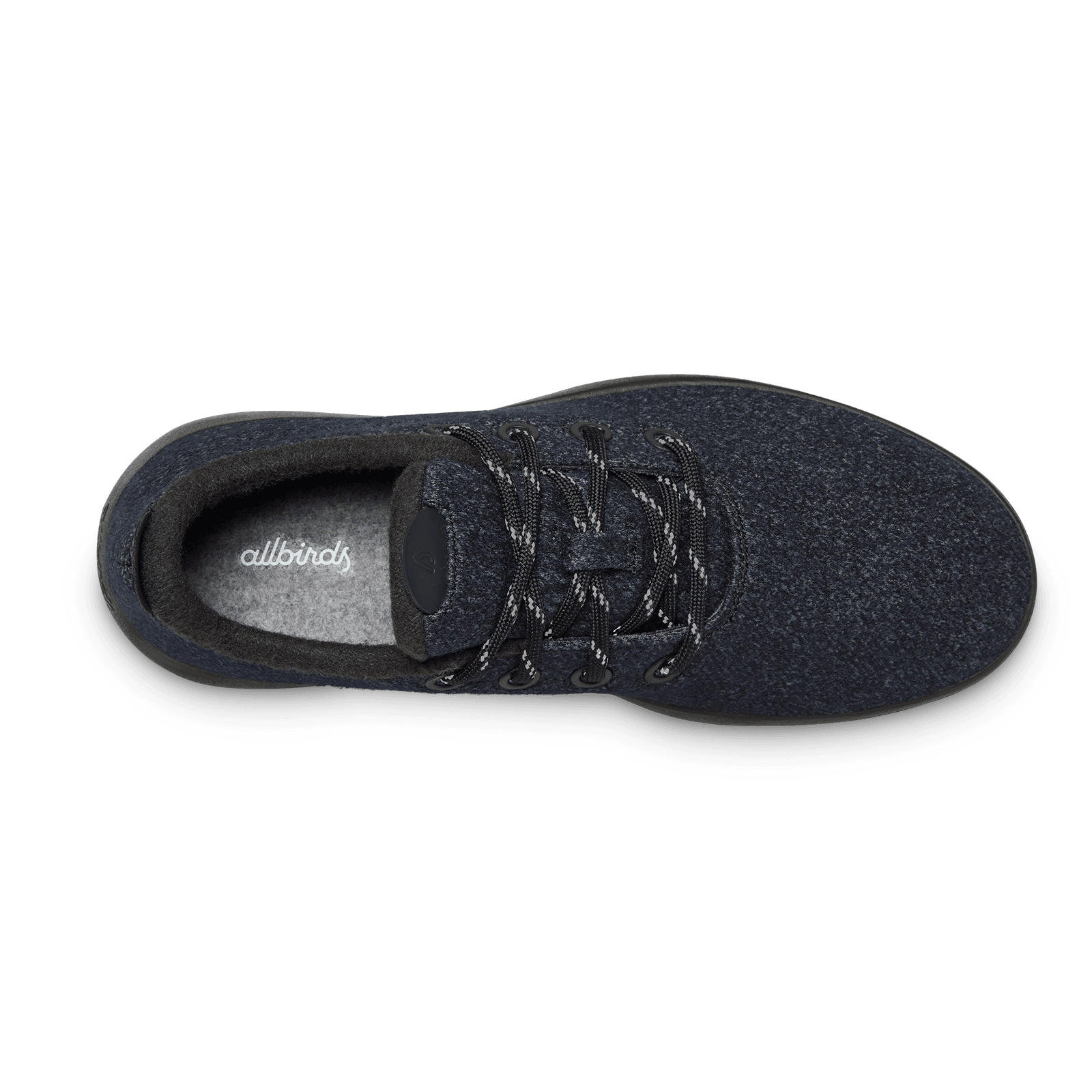 Women's Wool Runner-up Mizzle - Natural Black (Rugged Khaki Sole)