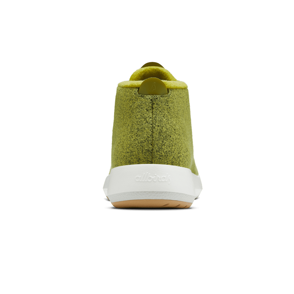 Women's Wool Runner-up Mizzles - Hazy Lime (Natural White Sole)