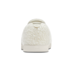Smallbirds Wool Loungers - Big Kids - Natural White Fluffs (Natural White Sole)