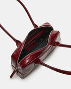 ANISE BAG RED CROCODILE