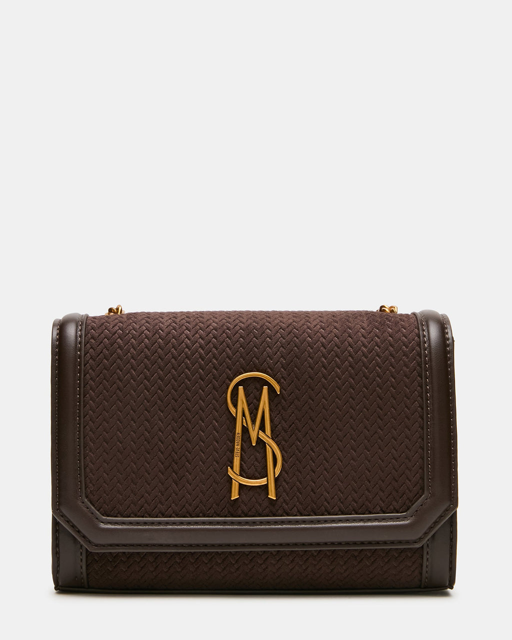 LARISA WOVEN BAG CHOCOLATE