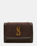 LARISA WOVEN BAG CHOCOLATE