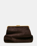 SEFINA BAG BROWN SUEDE