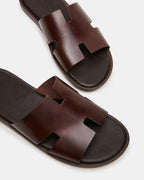YUSSUF BROWN LEATHER