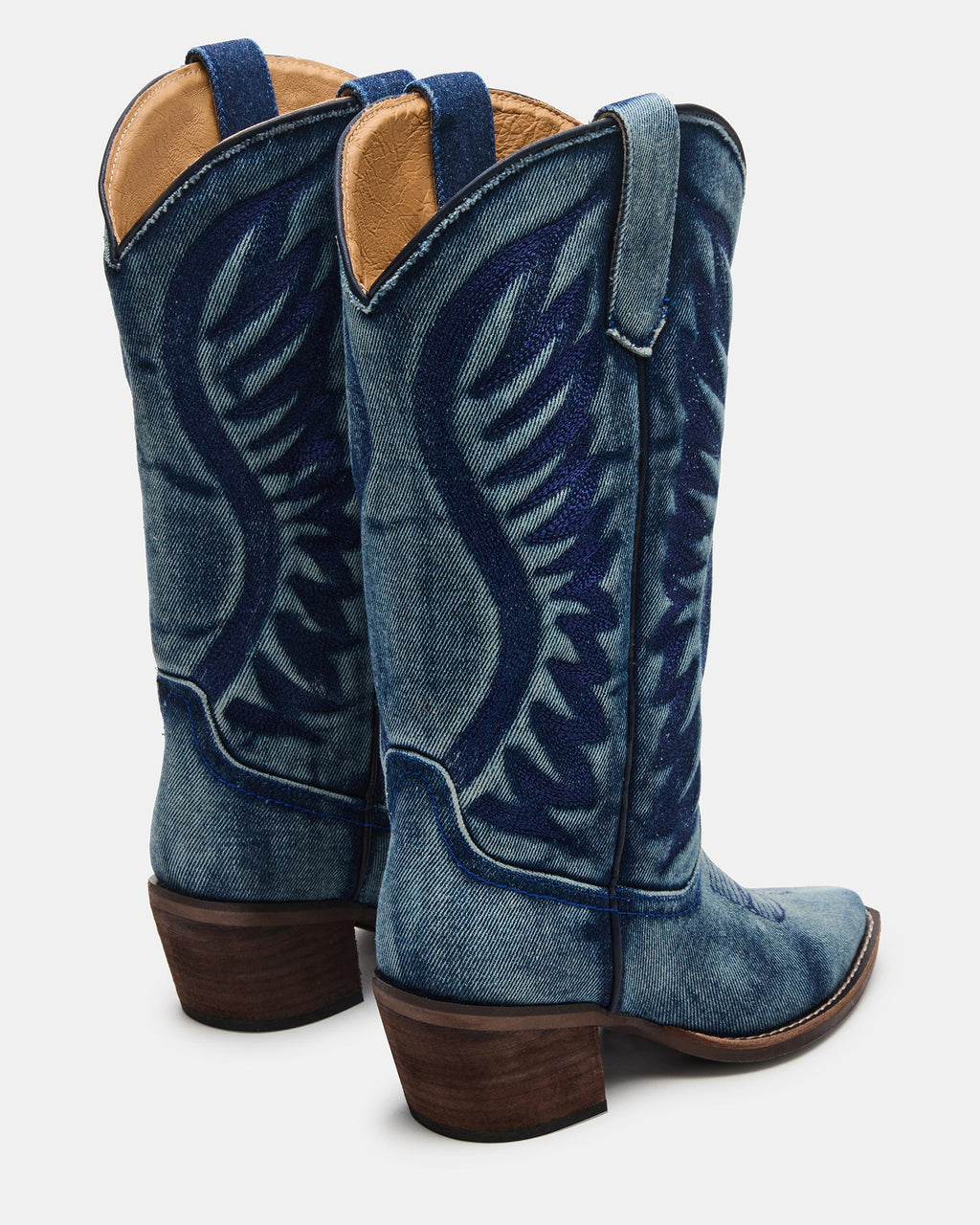 ALBANY DENIM FABRIC WIDE CALF