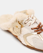 AZIEL MULE FAUX FUR SHEARLING