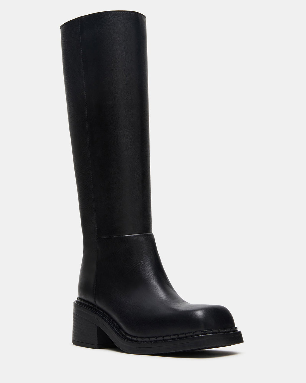 DAVOS BLACK LEATHER