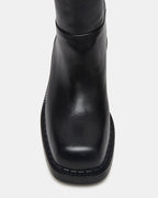 DAVOS BLACK LEATHER