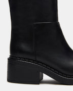 DAVOS BLACK LEATHER
