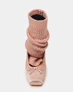 ELEVE KNIT PINK SATIN
