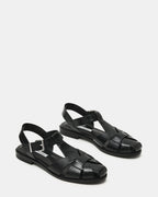FISK BLACK LEATHER