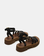 JARELLI BLACK LEATHER